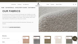 American Leather - Fabric Swatches