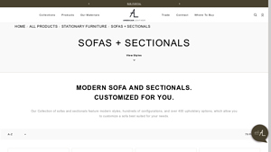 American Leather - Custom Sofas and Sectionals