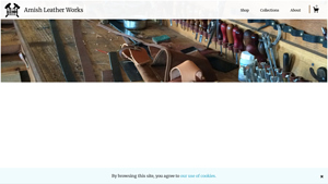 Amish Leatherworks - Handmade Classic Leather Guitar Strap