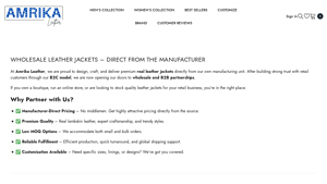 Amrika Leather - Wholesale Leather Jackets