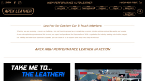 Apex Leather - Auto Upholstery Supplies