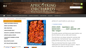 Apricot King - Bulk Apricot Leathers