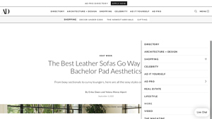 Castlery - Jonathan Leather Extended Sofa