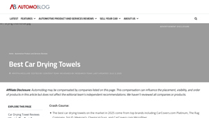 CarCovers.com - Platinum Quick Dry Towel