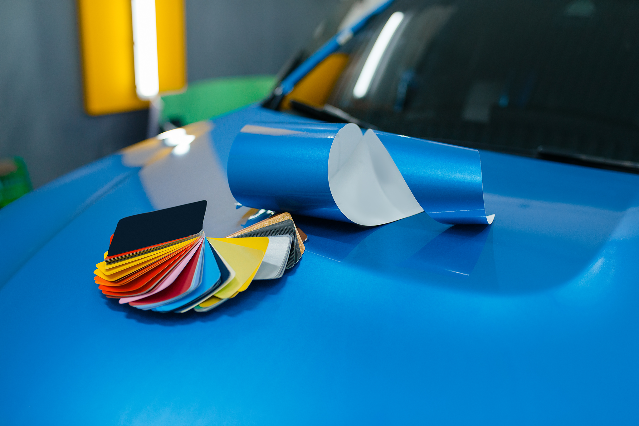 An application scenario or product detail of automotive vinyl material - Image 14