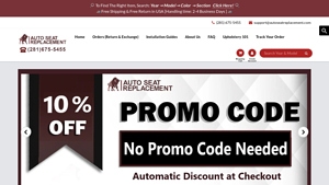 Auto Seat Replacement - Quality Seat Covers