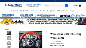 Wheelskins - Genuine Leather Steering Wheel Covers