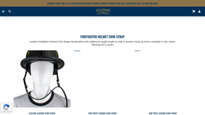 Axe and Awl Leatherworks - Firefighter Helmet Chin Straps