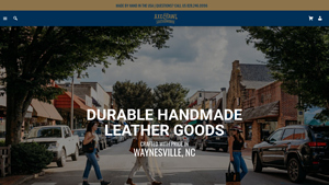 Axe and Awl Leatherworks - Custom Leather Radio Strap