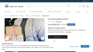 Bags of Love - Custom Bomber Jackets