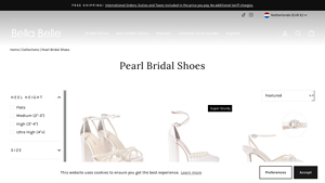Bella Belle - Pearl Wedding Shoes