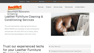 Benchmark - Leather Furniture Cleaning Services