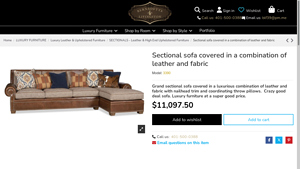 Bernadette Livingston - Sectional Sofa Model 3390