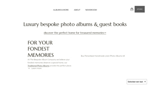 Bespoke Album Company - Handmade Leather Photo Albums