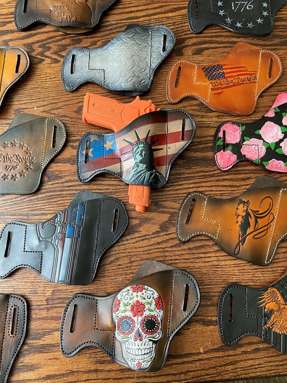 An application scenario or product detail of best custom leather holster makers - Image 18