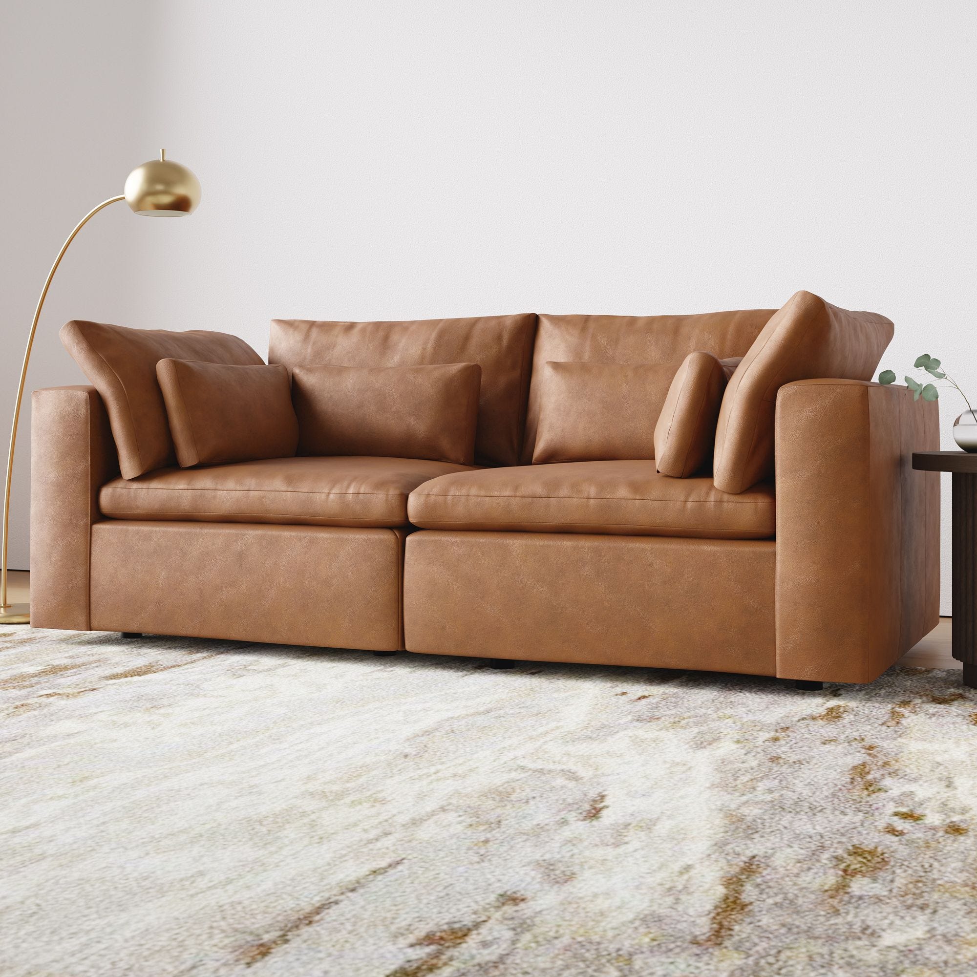 An application scenario or product detail of best deals on leather sofas - Image 6