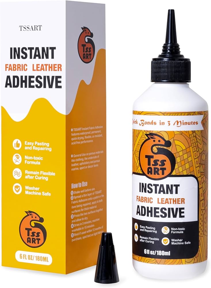 An application scenario or product detail of best glue for leather and fabric - Image 1