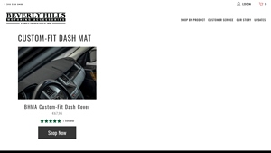 Beverly Hills Motoring Accessories - Custom-Fit Dash Mat