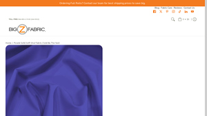 DuroLast® - Purple Solid Soft Vinyl Fabric