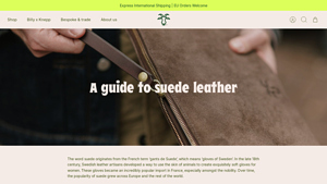 Billy Tannery - Suede Leather Backpacks