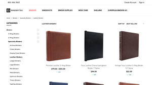 Bindertek - Premium Leather Binders