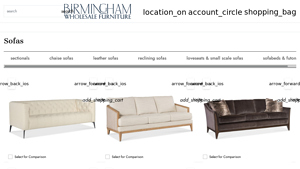 Birmingham Wholesale - Chesterfield Sofa