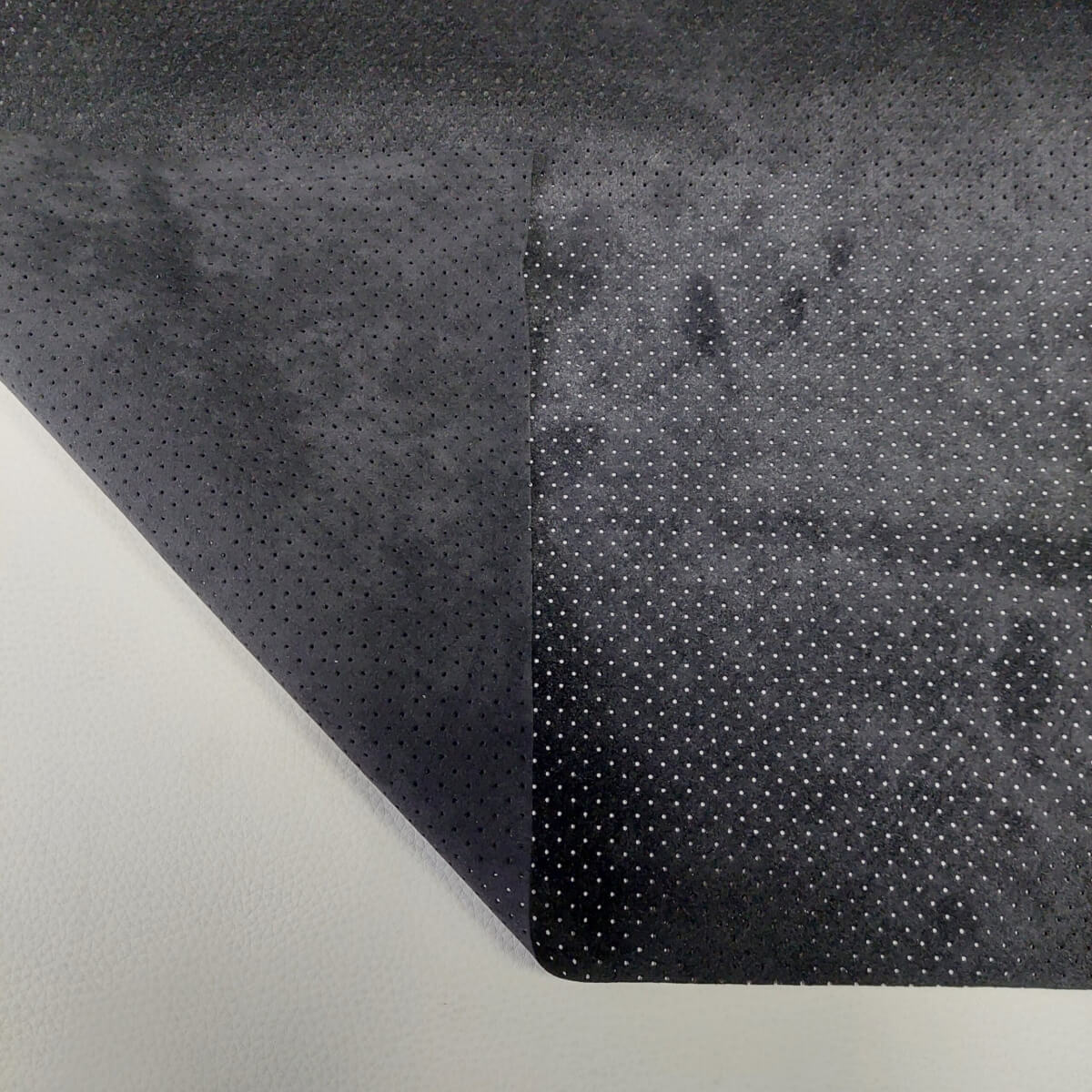 An application scenario or product detail of black alcantara material - Image 8