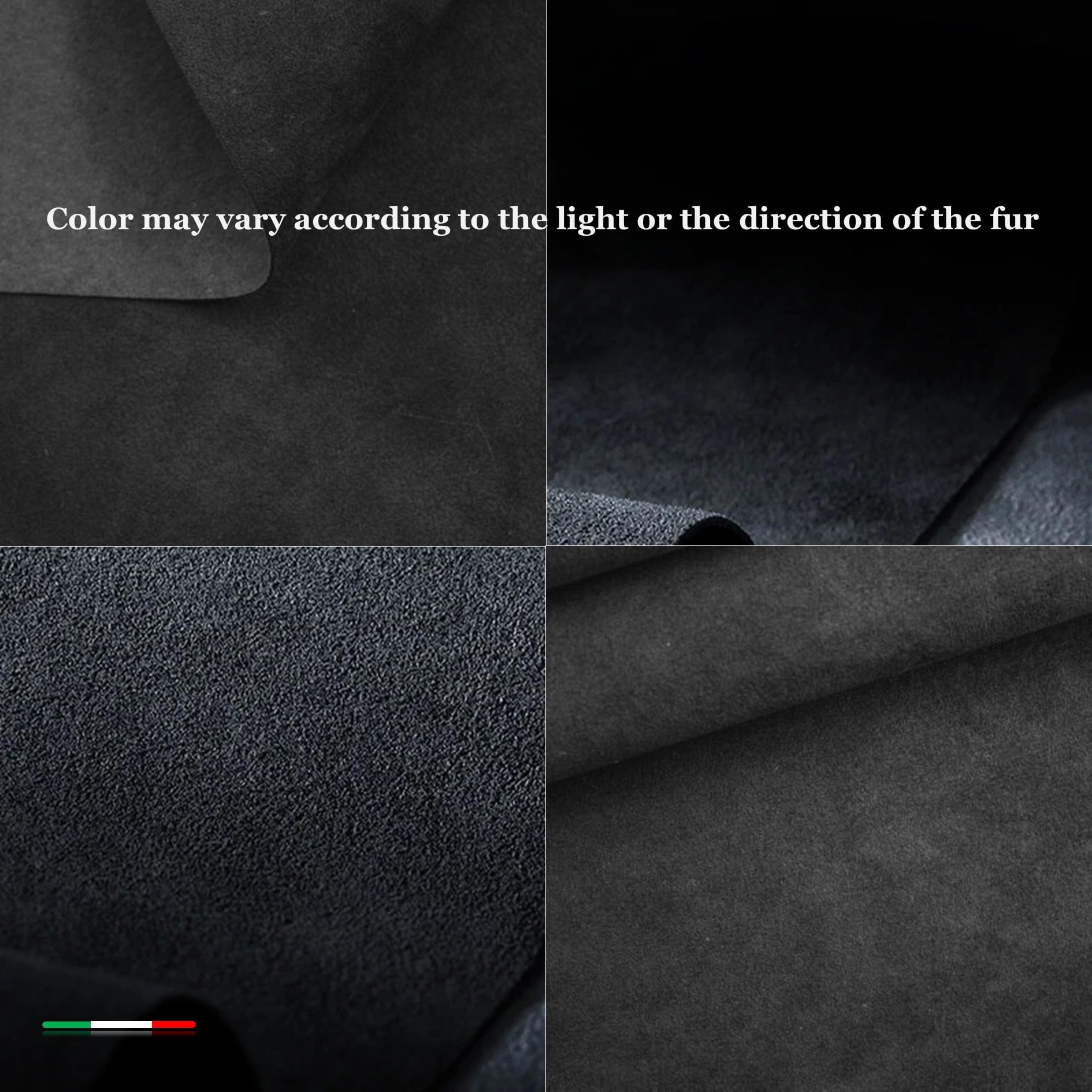An application scenario or product detail of black alcantara material - Image 18