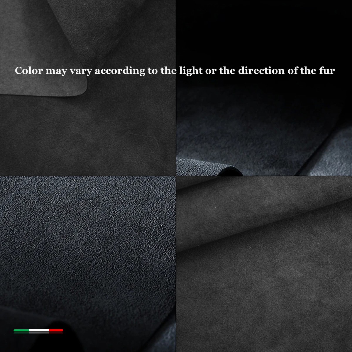 An application scenario or product detail of black alcantara suede - Image 8