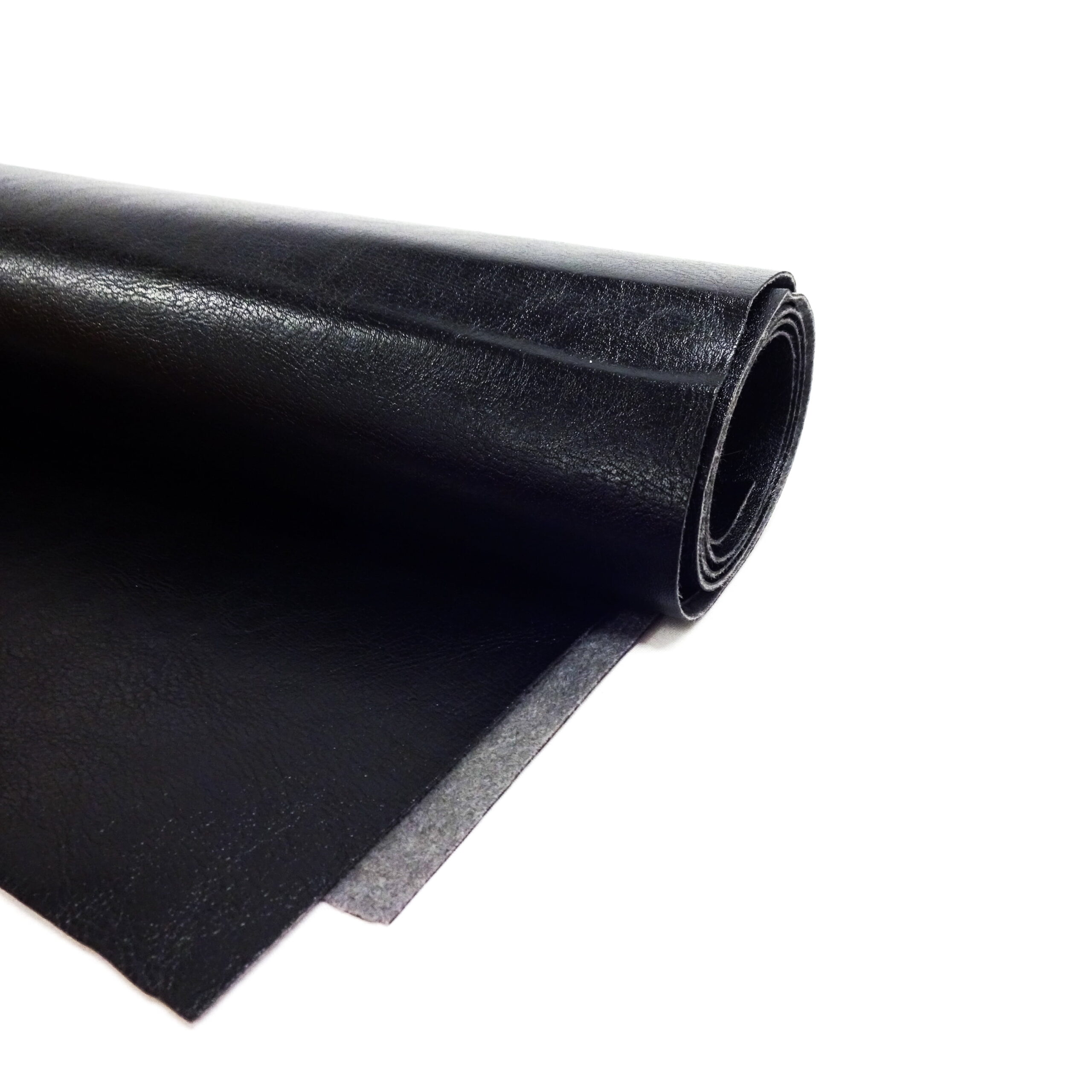 An application scenario or product detail of black faux leather upholstery fabric - Image 7