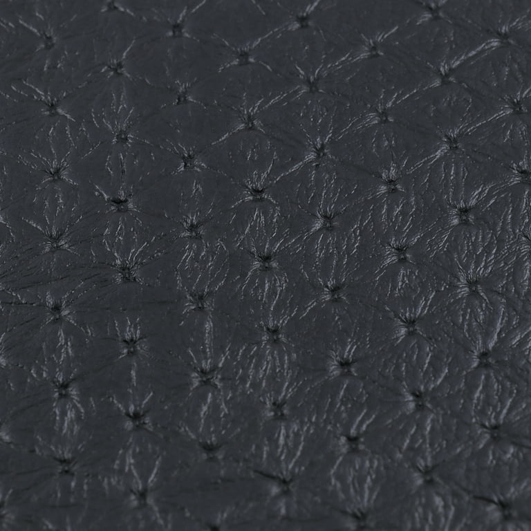 An application scenario or product detail of black faux leather upholstery fabric - Image 17