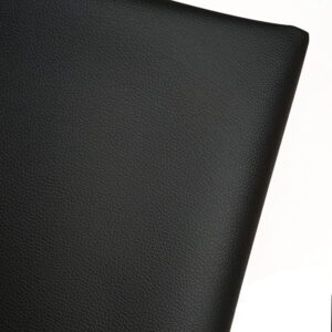 Featured image for the black faux leather upholstery fabric guide