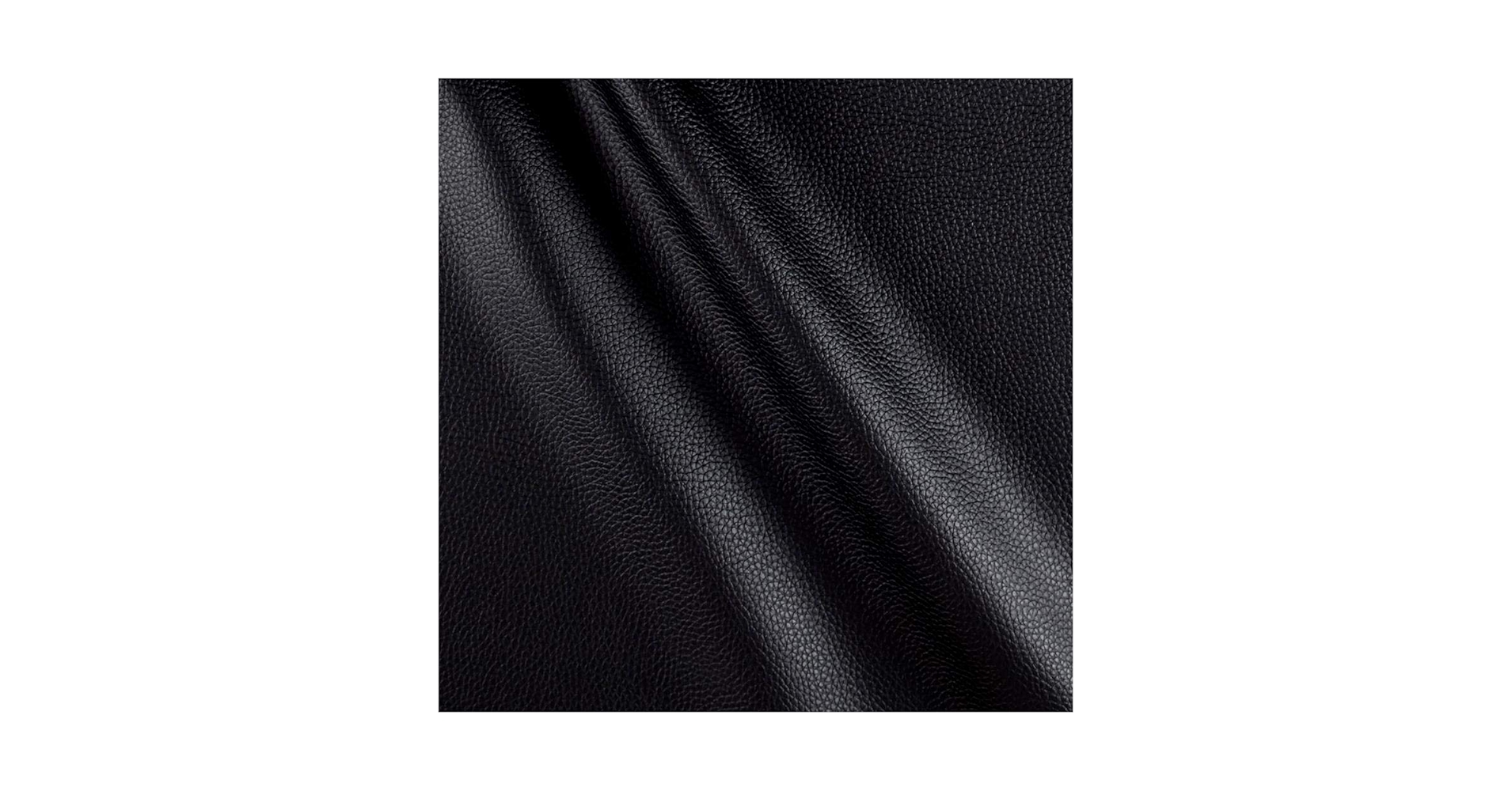 An application scenario or product detail of black leather fabric - Image 5