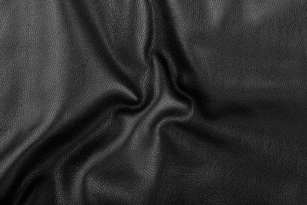 An application scenario or product detail of black leather fabric - Image 13