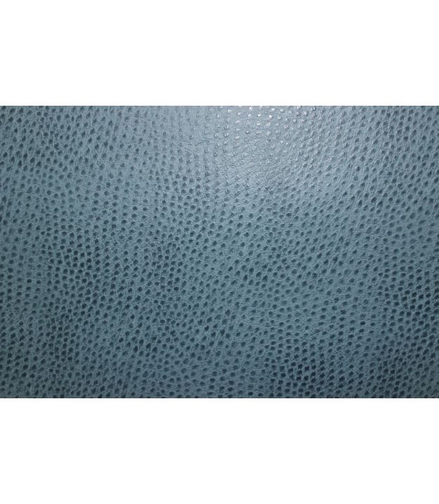An application scenario or product detail of blue faux leather fabric - Image 3