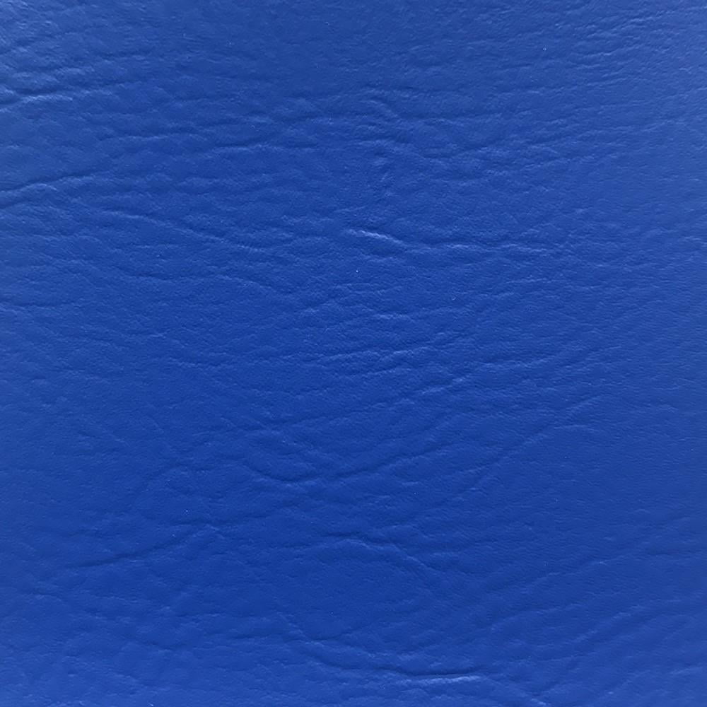 An application scenario or product detail of blue faux leather fabric - Image 6