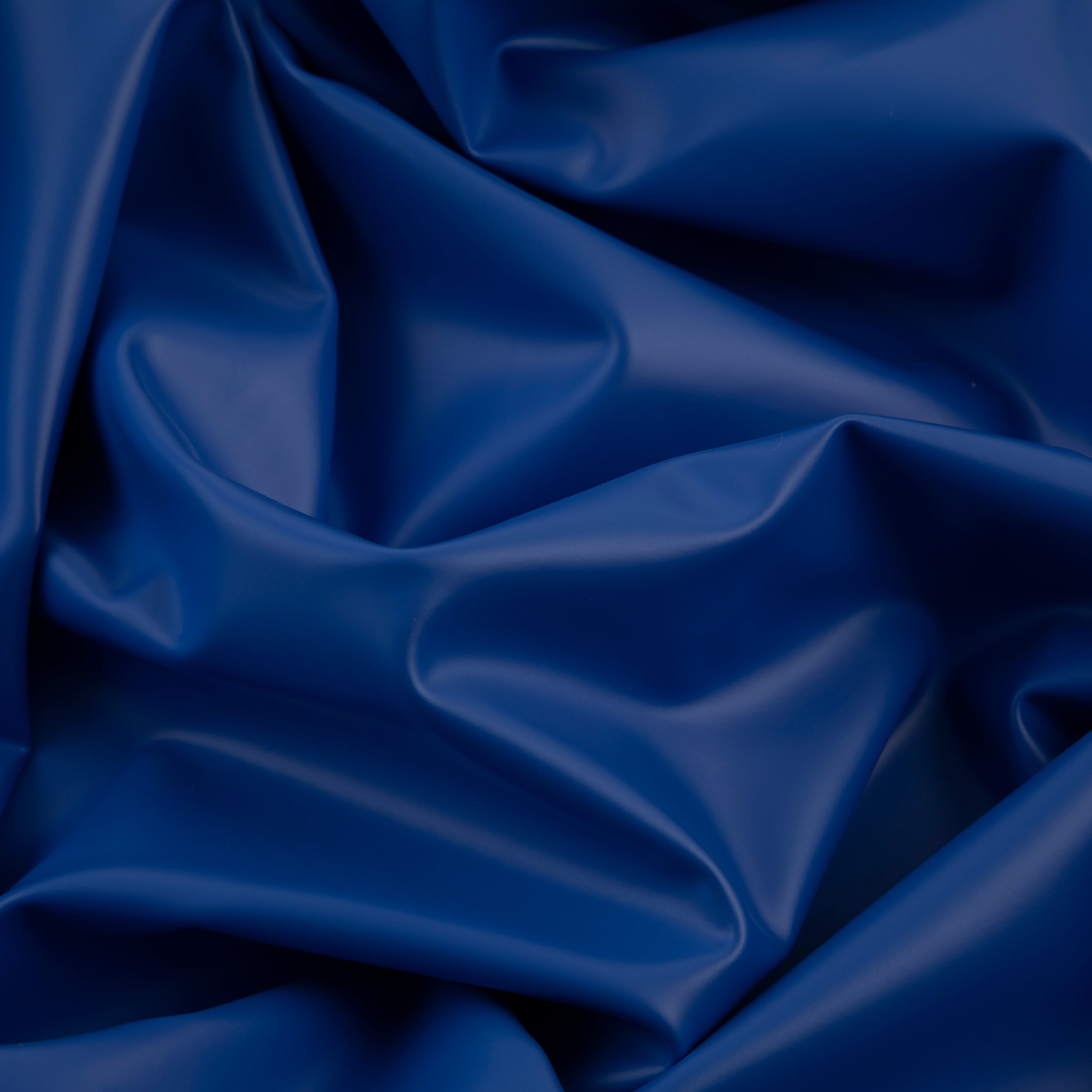 An application scenario or product detail of blue faux leather fabric - Image 13