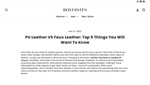 Bostanten - PU Leather Products