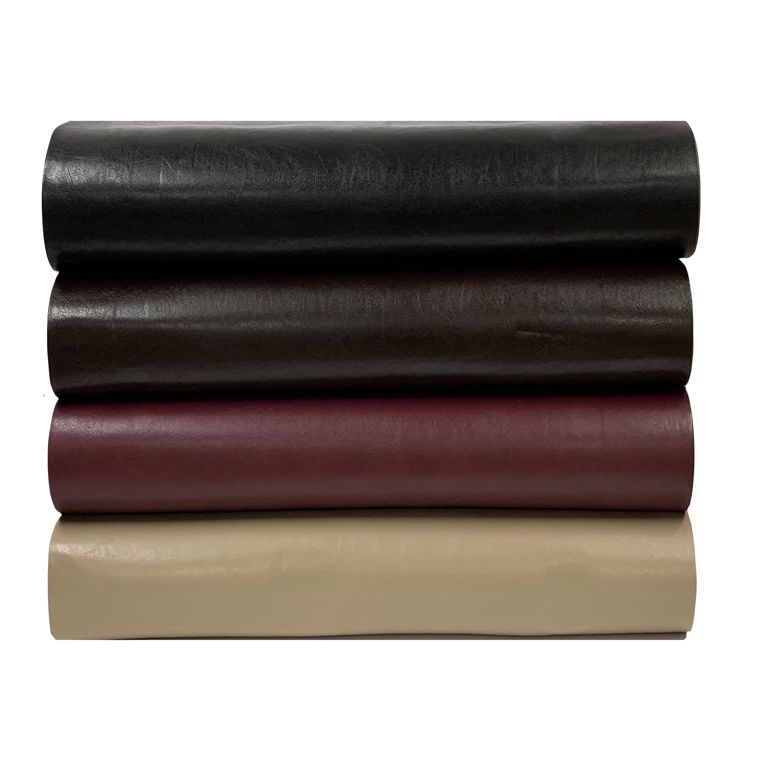 An application scenario or product detail of brown faux leather fabric - Image 10