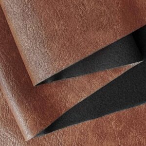 Featured image for the brown faux leather fabric guide