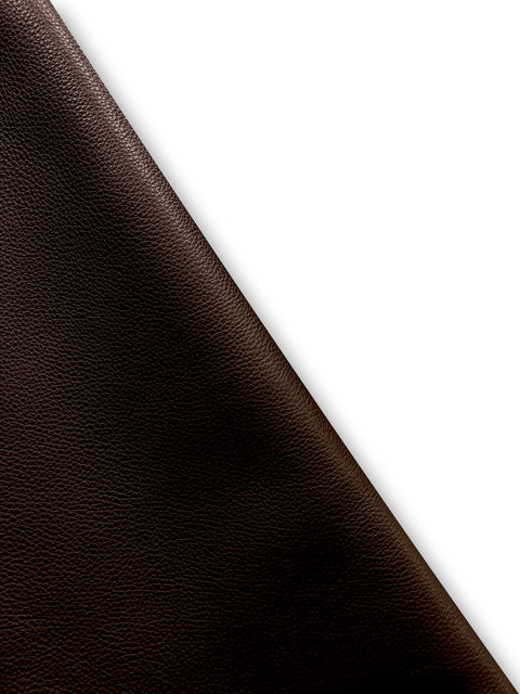 An application scenario or product detail of brown leather fabric - Image 4