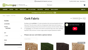Buckleguy - Cork Fabric