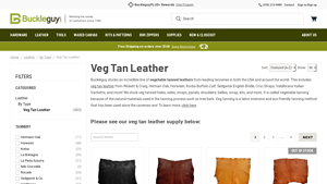 Buckleguy - Vegetable Tanned Leather