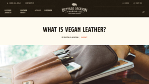 Buffalo Jackson - Vegan Leather Products