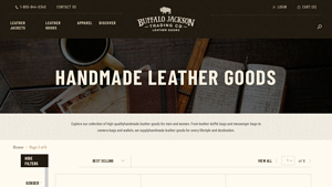 Buffalo Jackson - Handmade Leather Goods