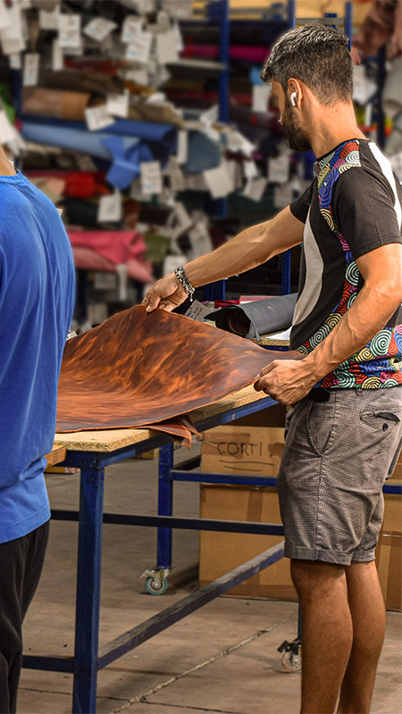 An application scenario or product detail of bulk leather - Image 17