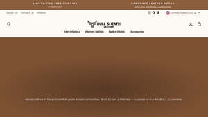 Bull Sheath Leather - Men's Leather Wallets