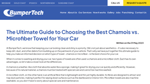 BumperTech - Natural Sheepskin Chamois