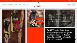 BurnWizard - Custom Guitar Straps