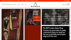 BurnWizard - Custom Guitar Straps